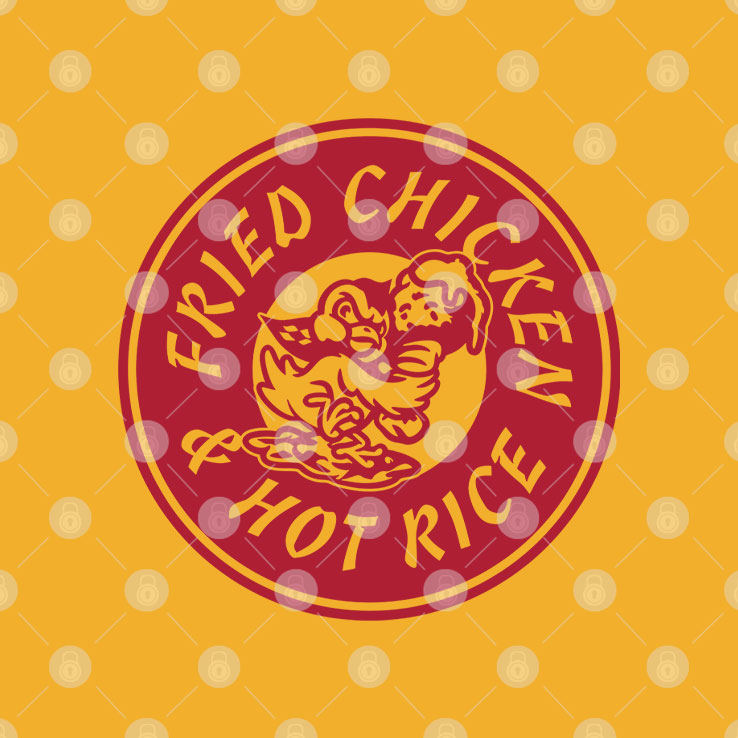 Akron RubberDucks Fried Chicken And Hot Rice T Shirt