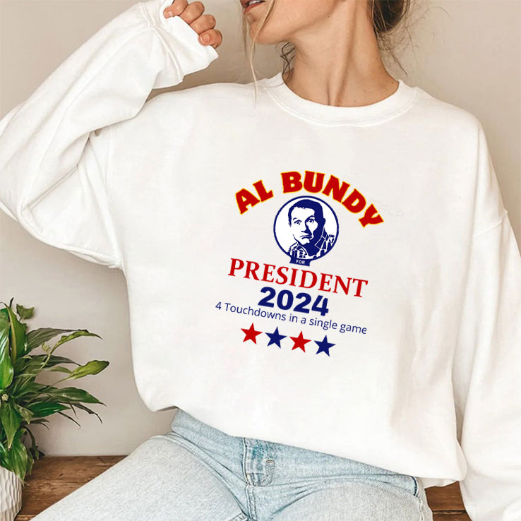 Al Bundy For President 2024 4 Touchdowns In A Single Game Shirt