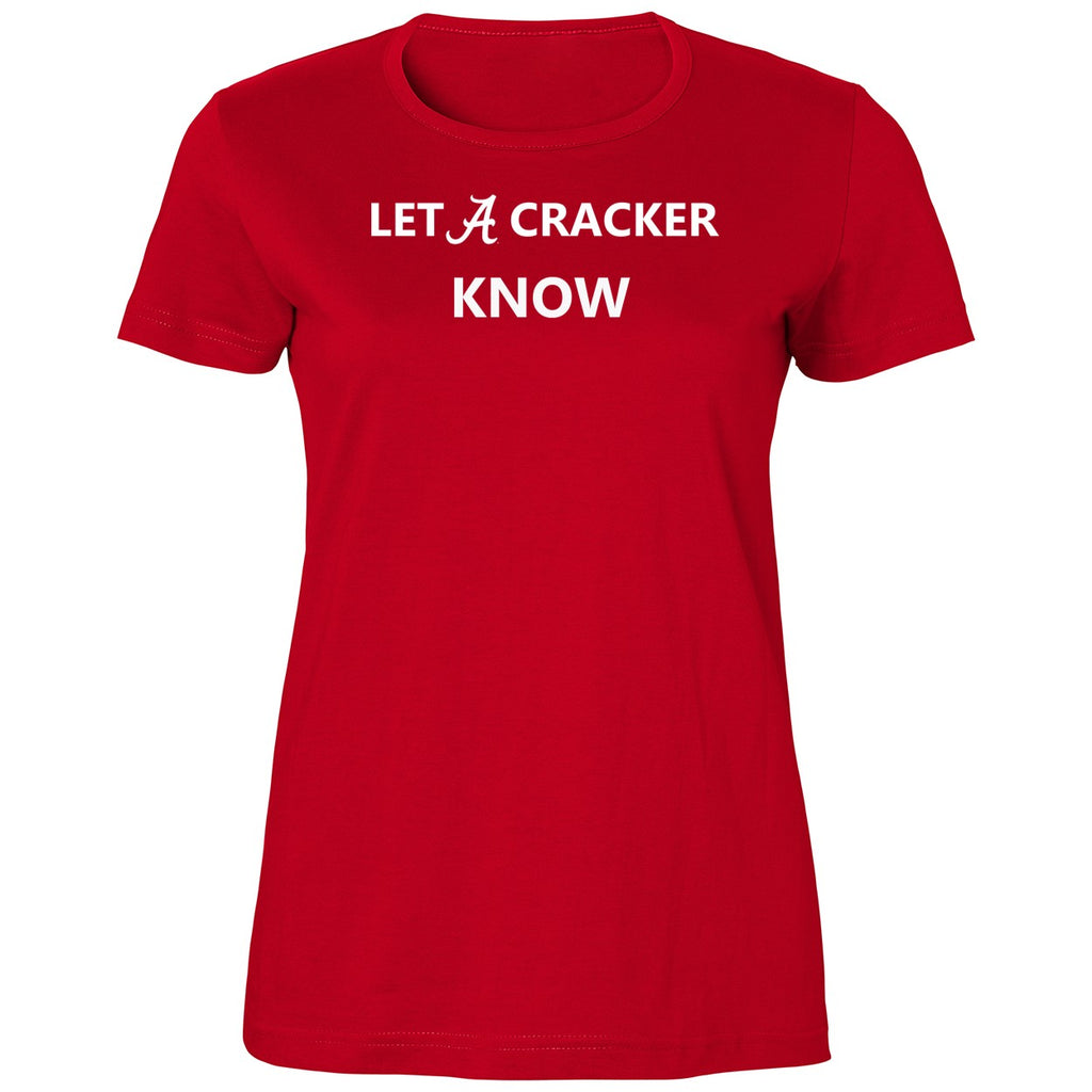 Alabama Let A Cracker Know Shirt