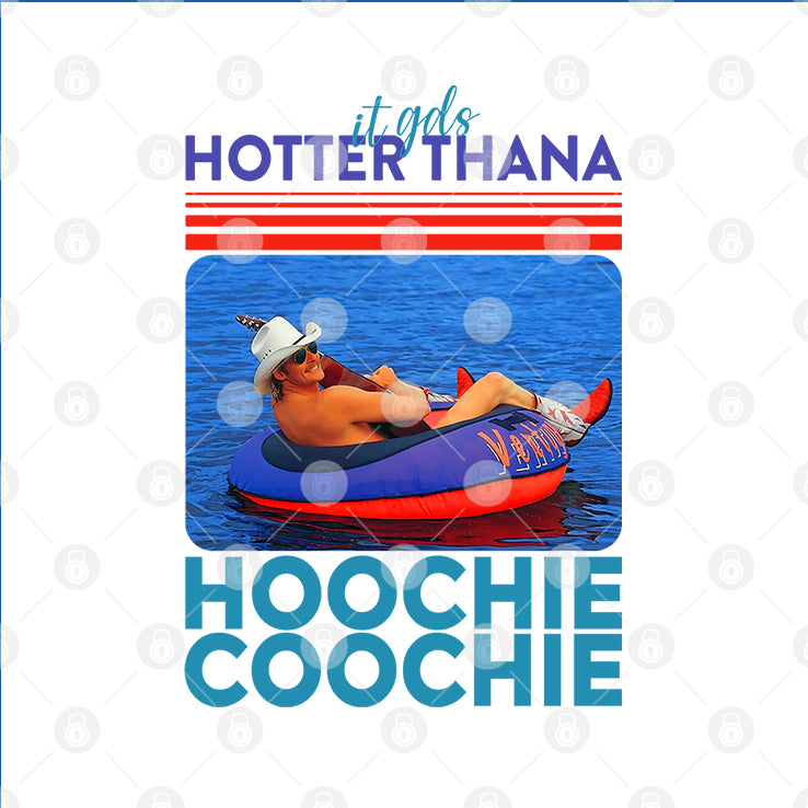 Alan Jackson Hotter Than A Hoochie Coochie T Shirt