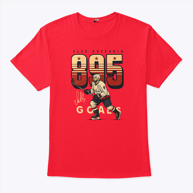 Alex Ovechkin 895 Goals T Shirt