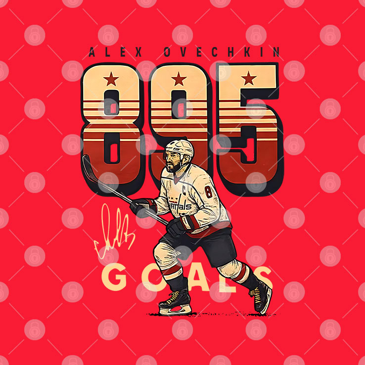 Alex Ovechkin 895 Goals T Shirt