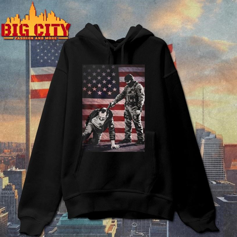 Alex Pretti Was Executed By Ice Flag America 2026 Shirt