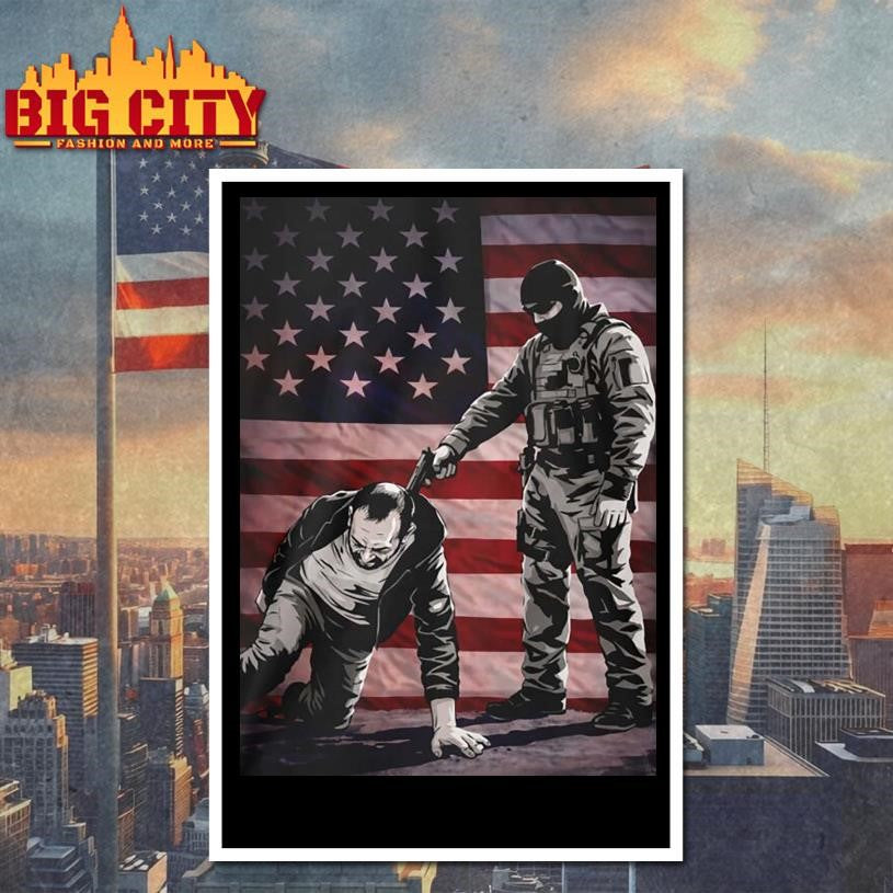 Alex Pretti Was Executed By Ice Flag America 2026 Shirt