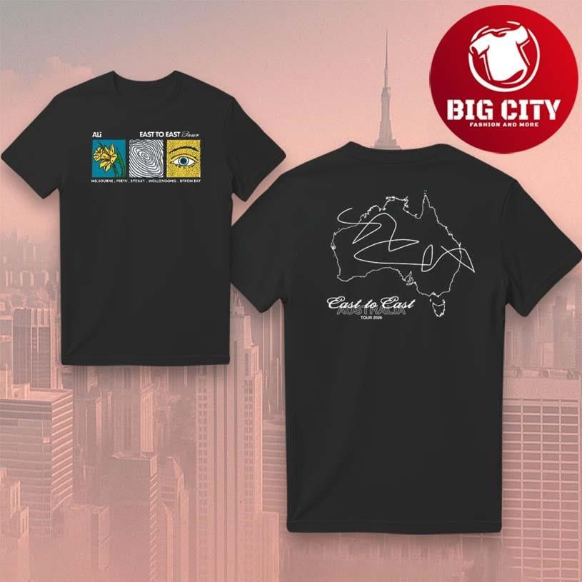 Ali AUS Tour 2026 East to East Dandelion Two Sided Shirt