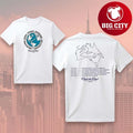 Ali East to East Australia Tour Globe Two Sided Shirt