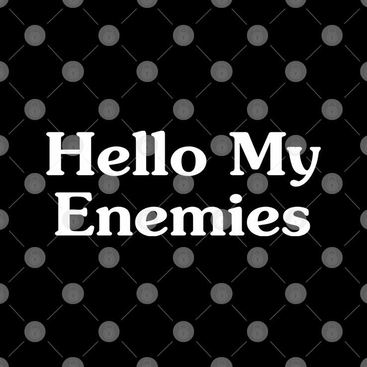 Ali Mortada Hello My Enemies Hat
