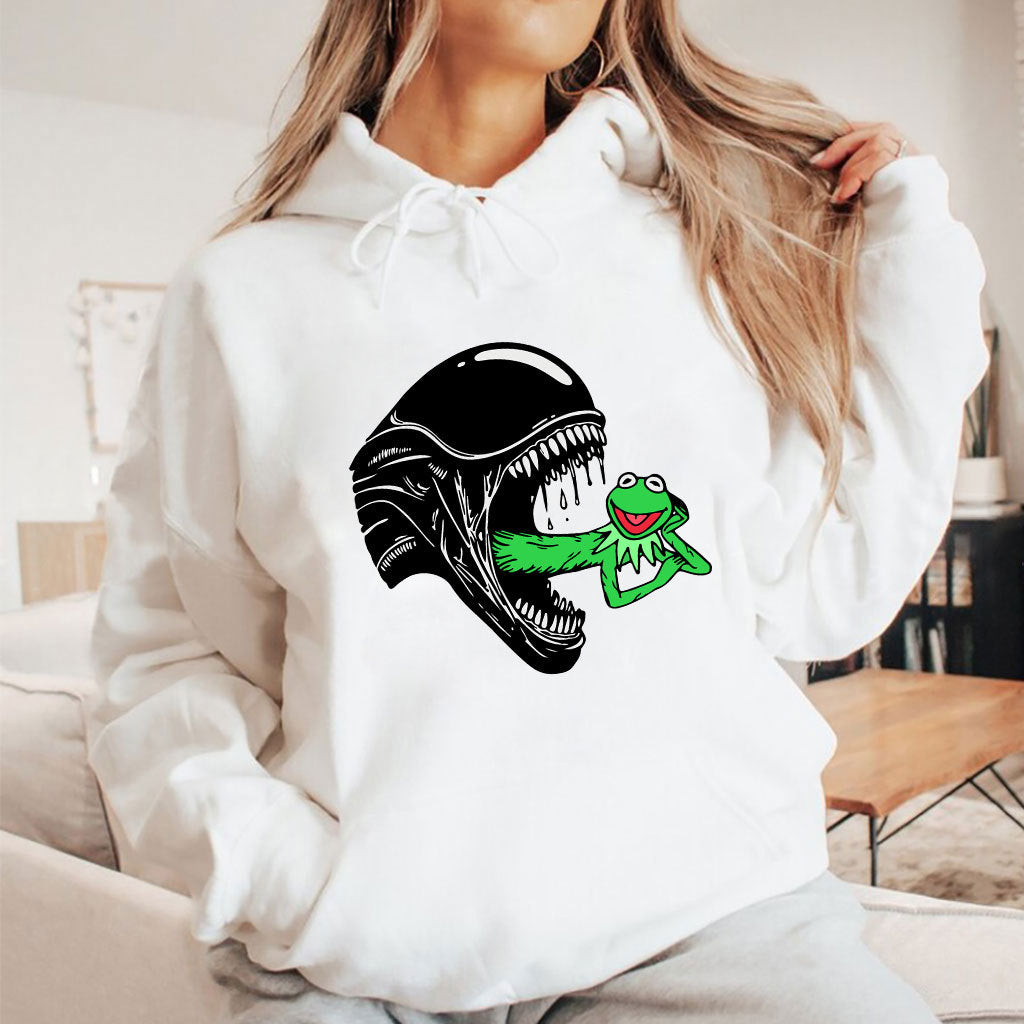Alien Kermit The Frog T Shirt