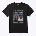 All I Want For Christmas And We’re Spiraling Jersey Shore T Shirt