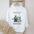 All Women Are Created Equal Hobby Painter Eighties Retro Landscape Art Women Shirt