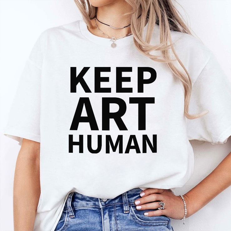 Alok Keep Art Human T Shirt