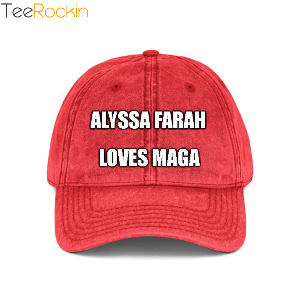 Alyssa Farah Loves MAGA Hat