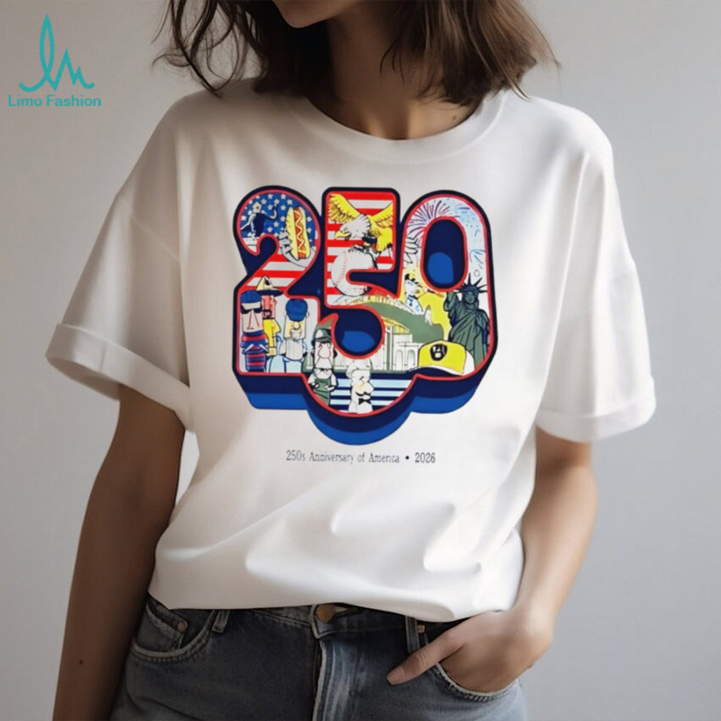 America 250th Anniversary 2026 Patriotic Symbols USA T Shirt