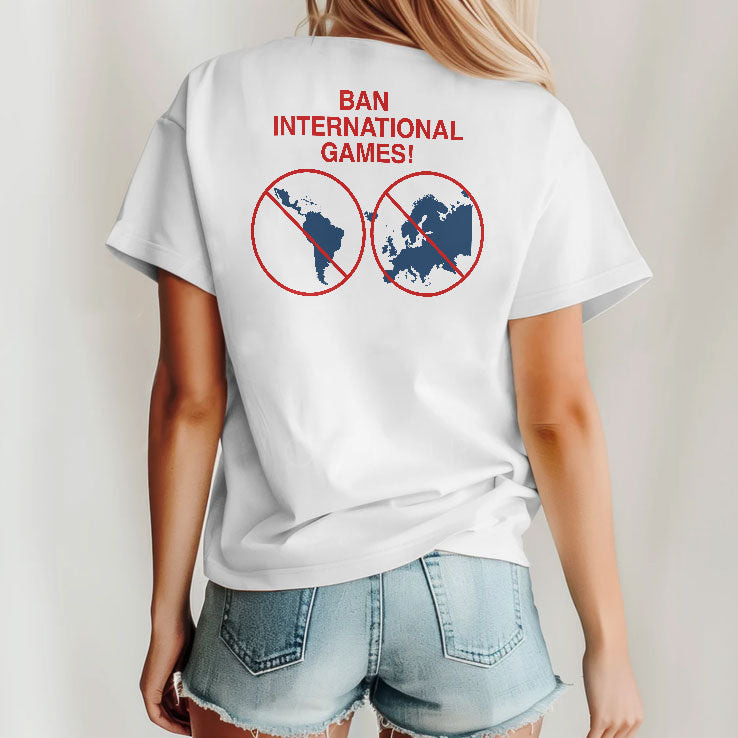 American Football First Ban International Games Shirt