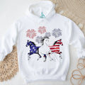 American Horse Patriotism 250th Anniversary Fireworks Shirt