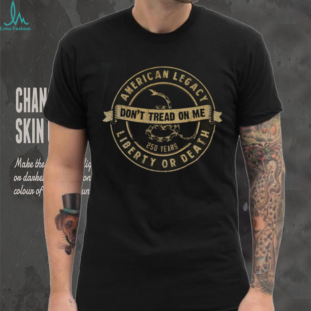 American Legacy 250 Years Don’t Tread On Me Gadsden Snake T Shirt