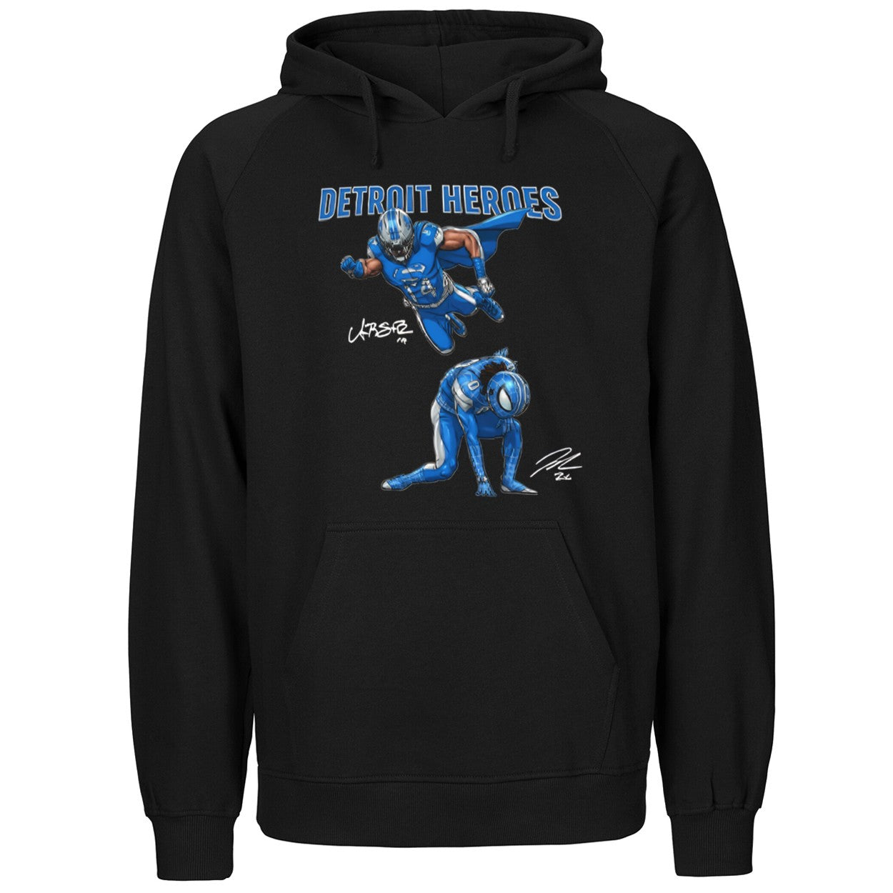 Amon Ra St Brown And Jahmyr Gibbs Detroit Heroes 2025 Shirt