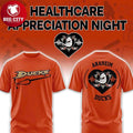 Anaheim Ducks Healthcare Appreciation x NHL 2026 Night Two Sided Shirt