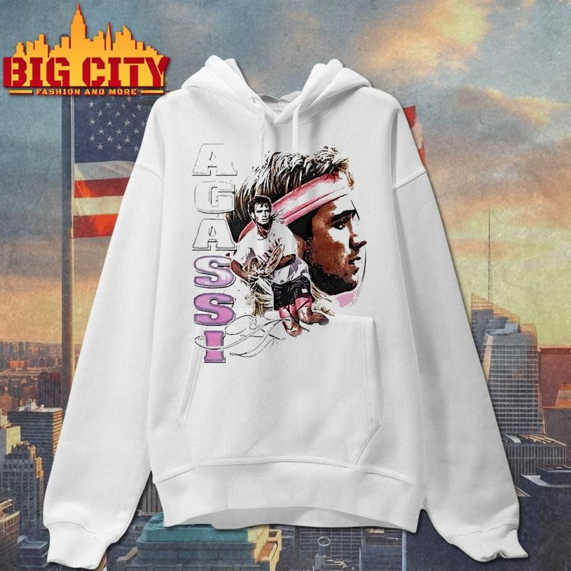 Andre Agassi Vintage 90s Tennis Champion Aesthetics Shirt