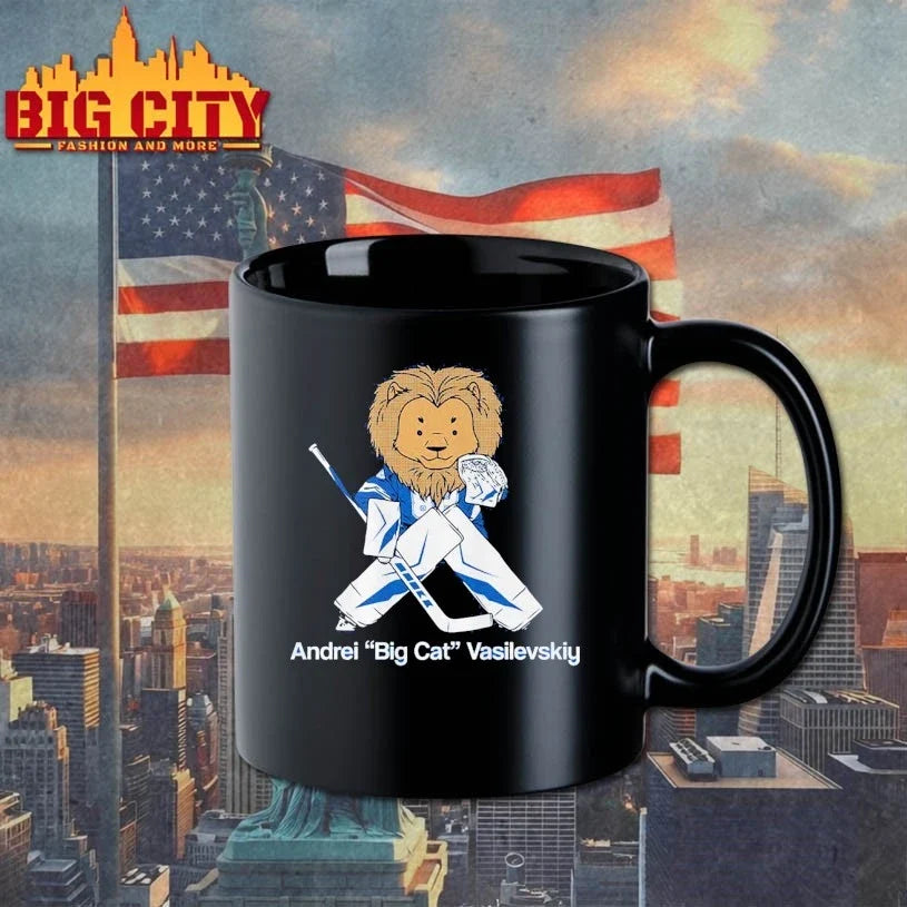 Andrei Vasilevskiy Big Cat Guy t-shirt