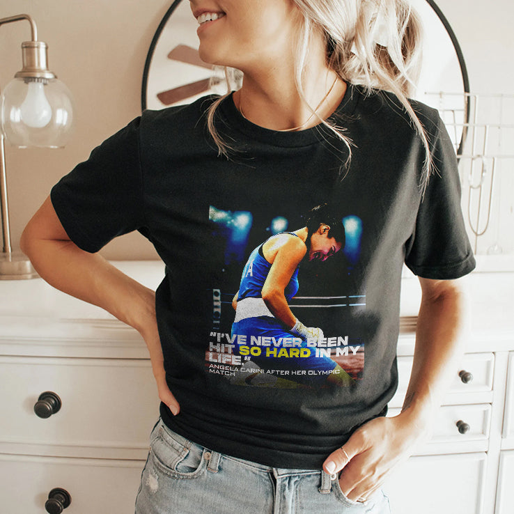 Angela Carini I’ve Never Been Hit So Hard In My Life Shirt