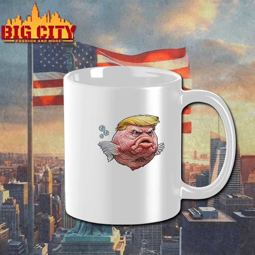 Angry Fish Political Satire Trump Shirt