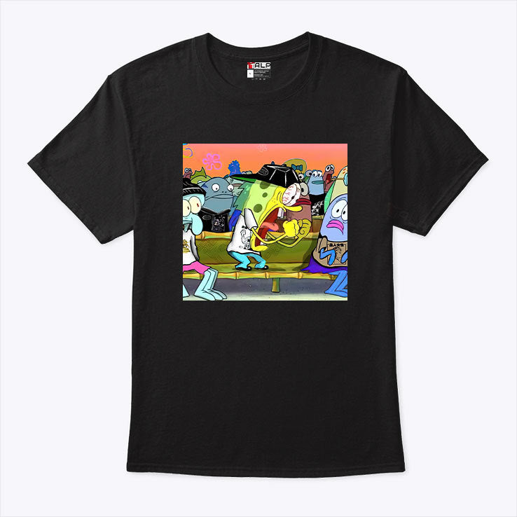 Angry SpongeBob T Shirt