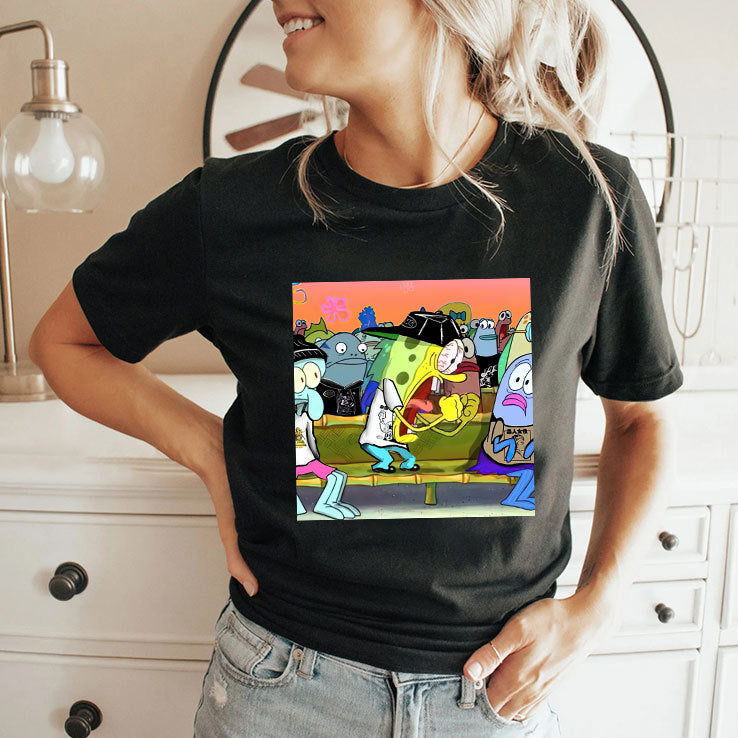 Angry SpongeBob T Shirt