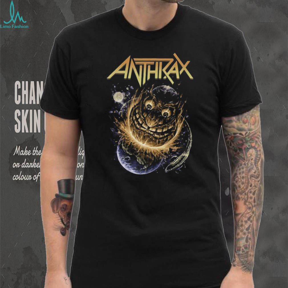 Anthrax Not Man Meteor Earth Explosion Thrash Metal T Shirt