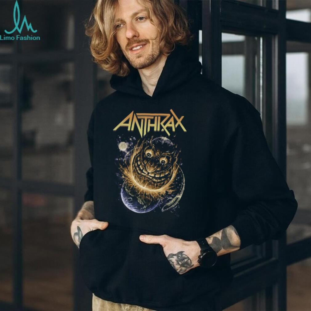 Anthrax Not Man Meteor Earth Explosion Thrash Metal T Shirt