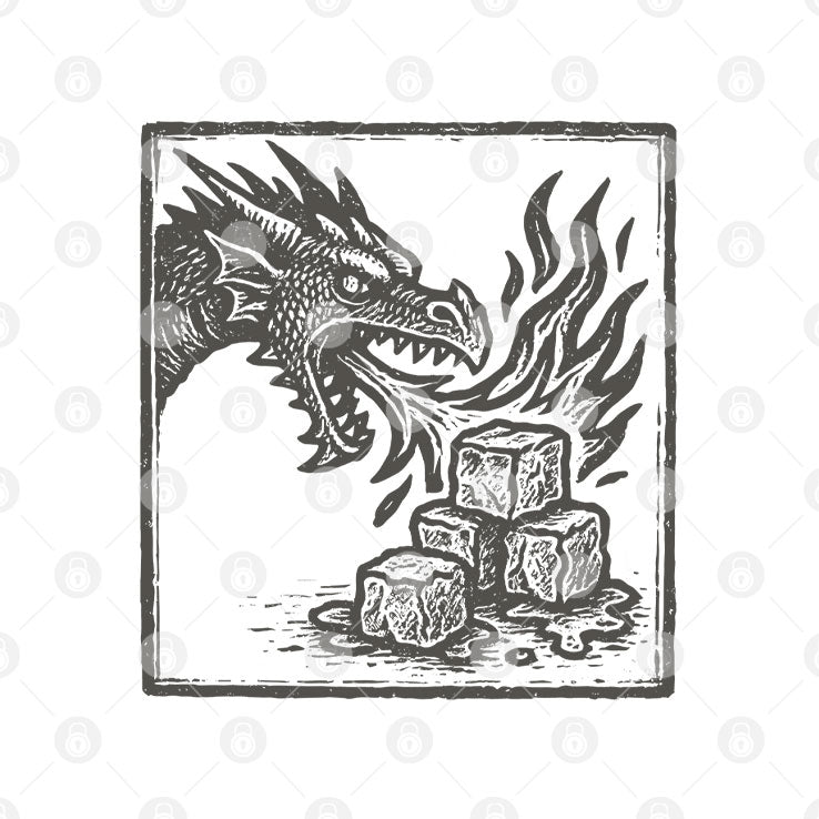 Anti ICE Dragon T Shirt