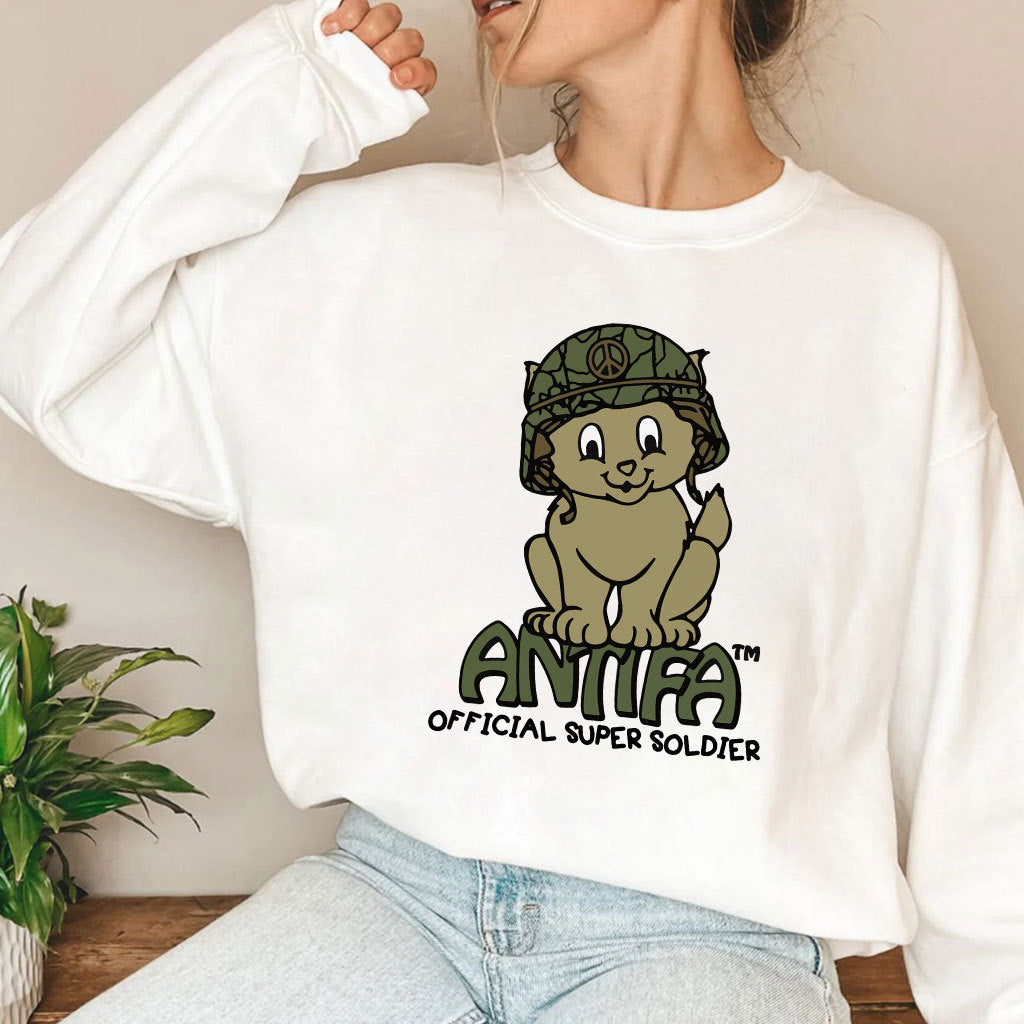 Antifa Official Super Soldier T Shirt