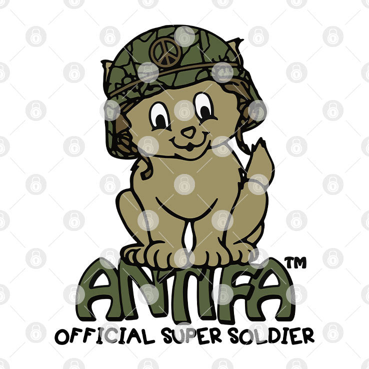 Antifa Official Super Soldier T Shirt