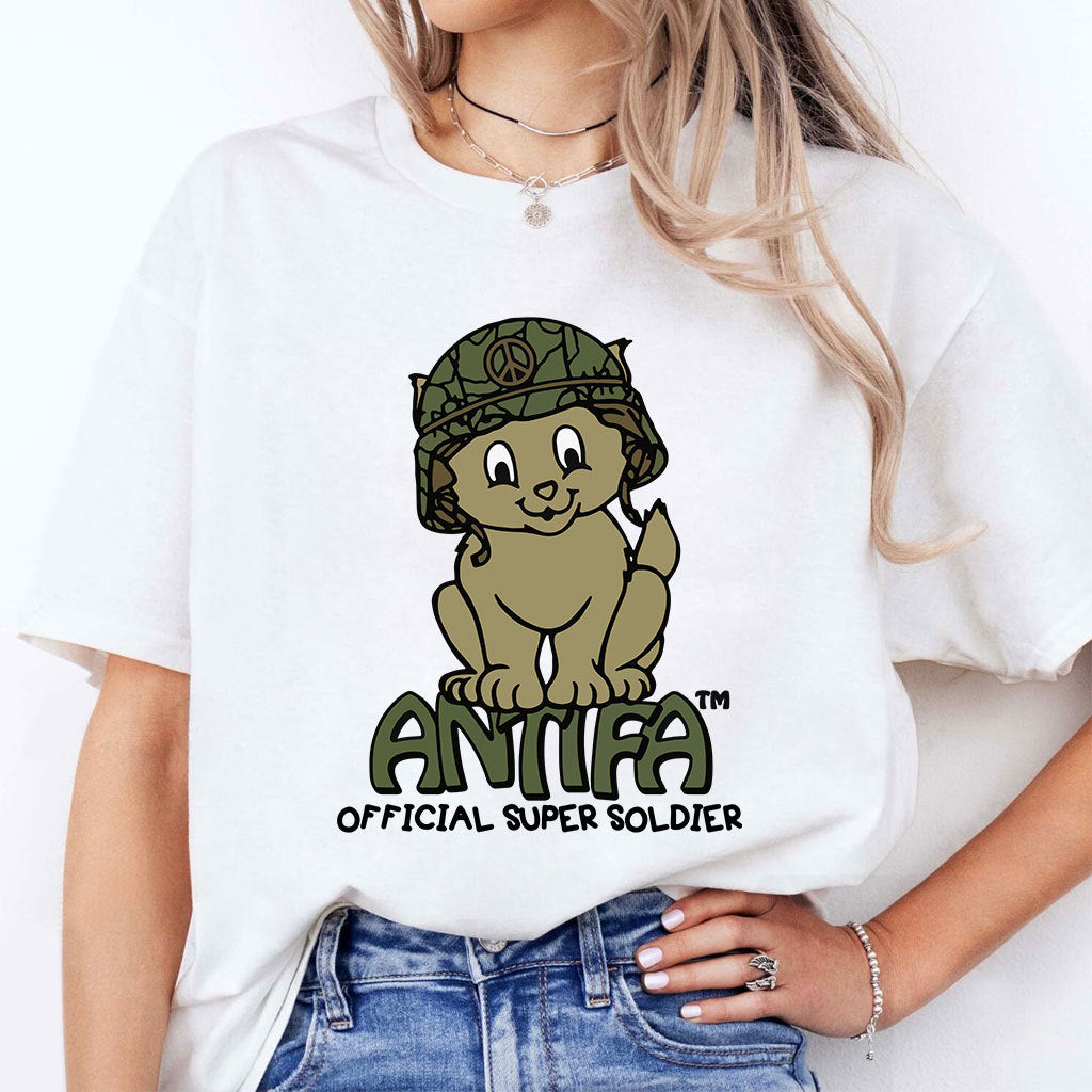 Antifa Official Super Soldier T Shirt