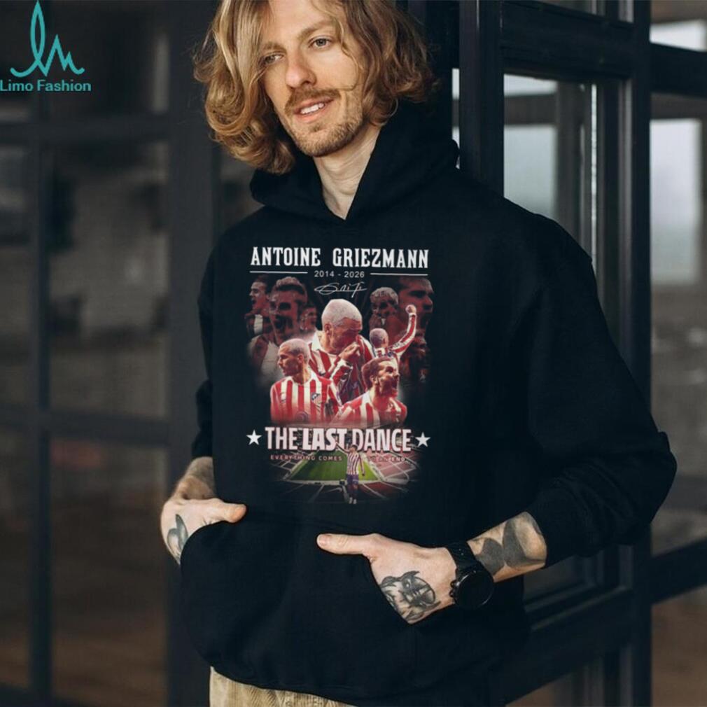 Antoine Griezmann The Last Dance Atletico Madrid Tribute T Shirt
