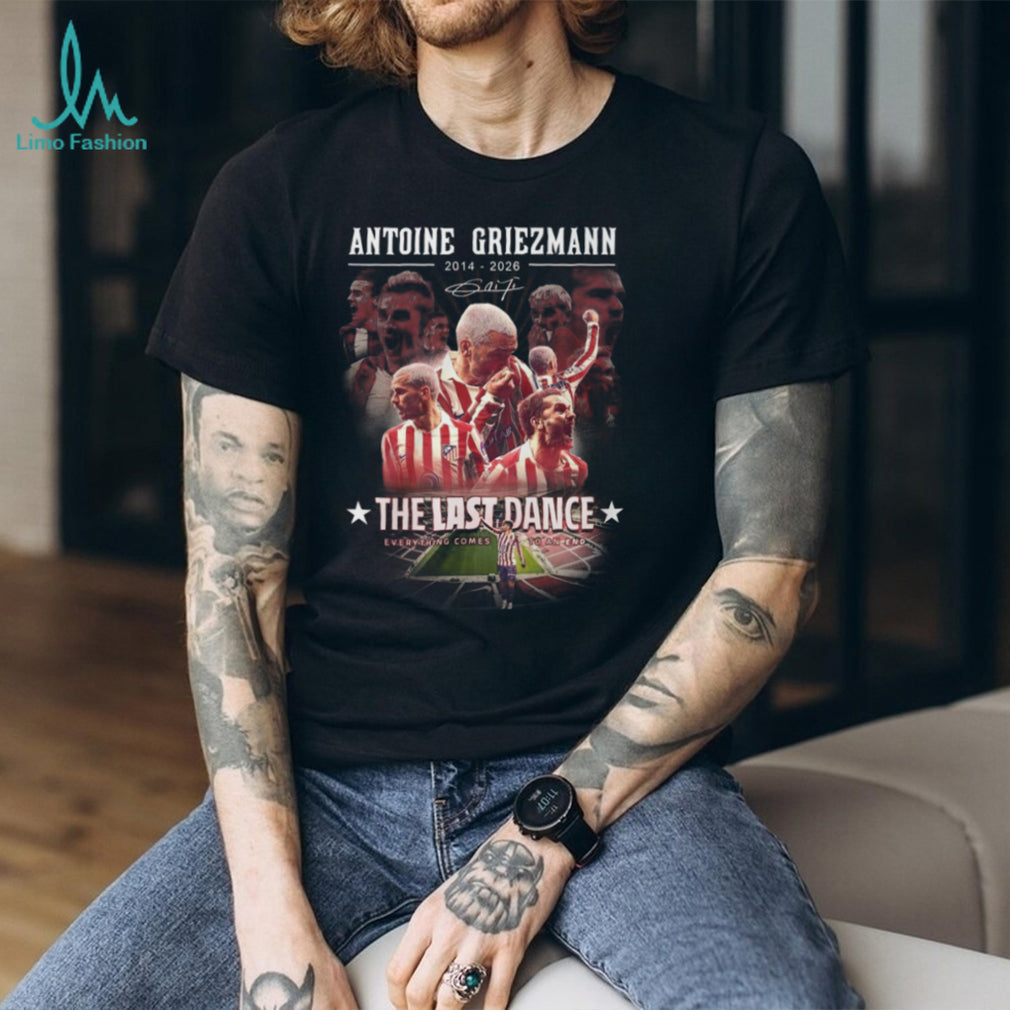 Antoine Griezmann The Last Dance Atletico Madrid Tribute T Shirt