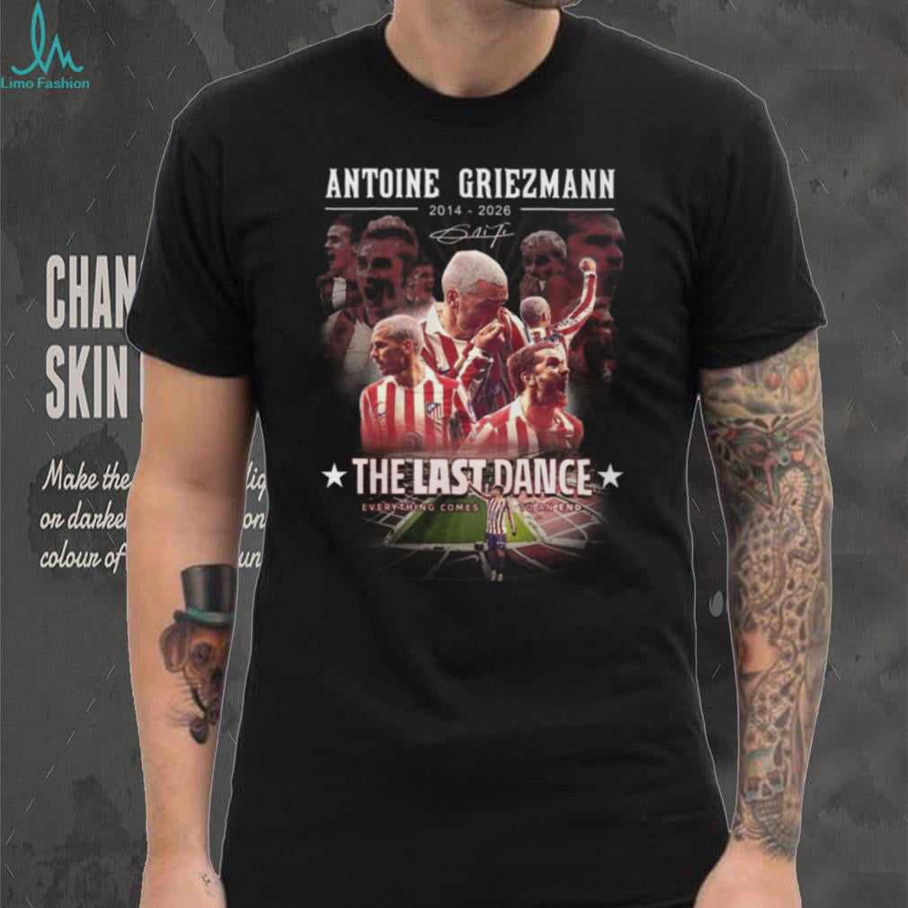 Antoine Griezmann The Last Dance Atletico Madrid Tribute T Shirt