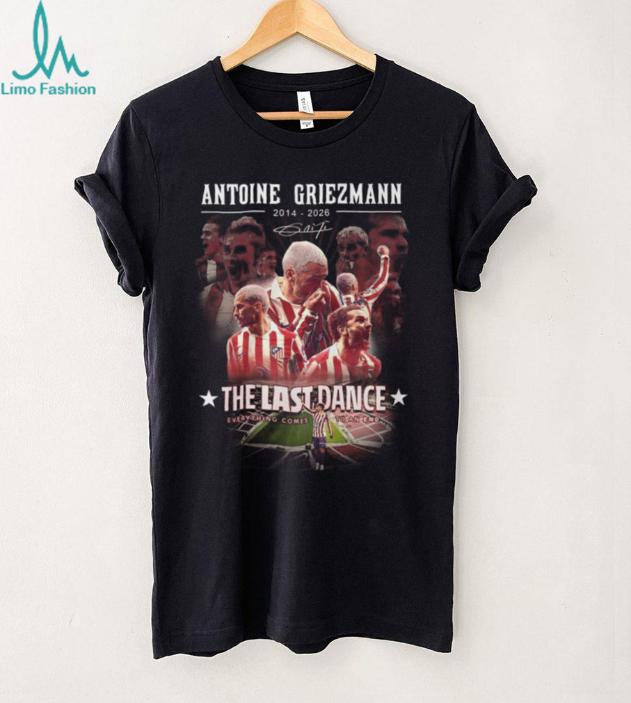 Antoine Griezmann The Last Dance Atletico Madrid Tribute T Shirt