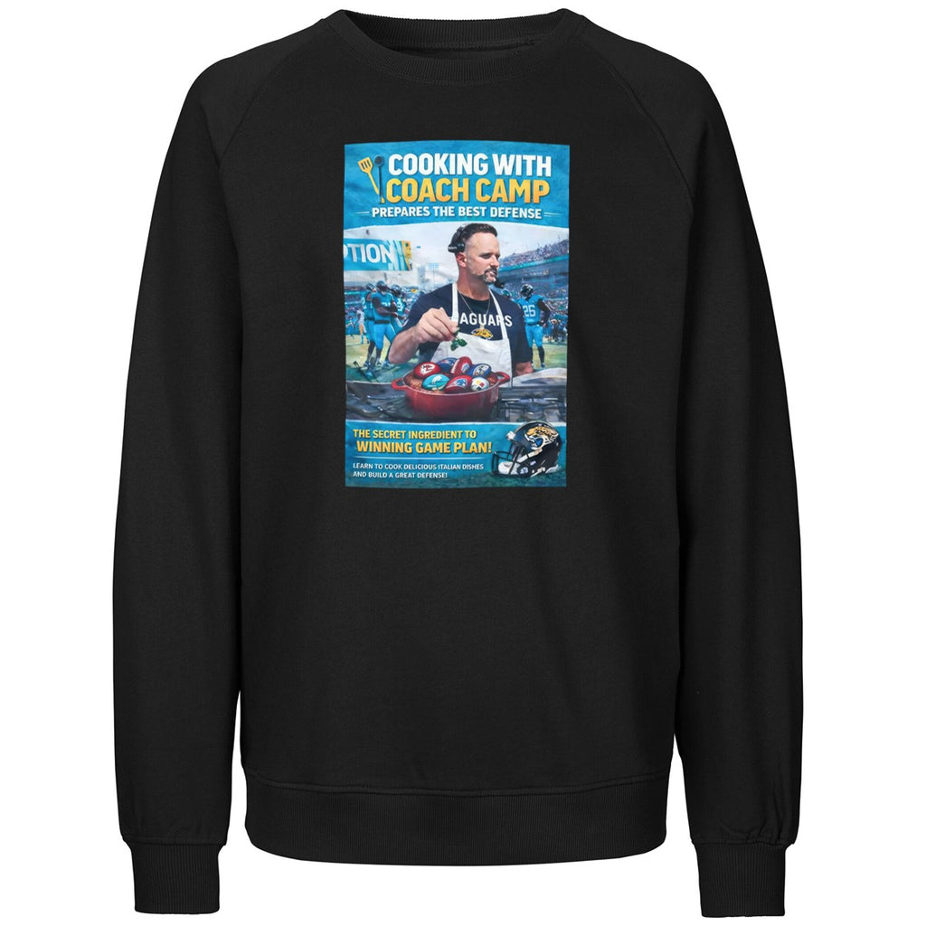 Antonio Johnson With Cooking With Coach Camp Shirt