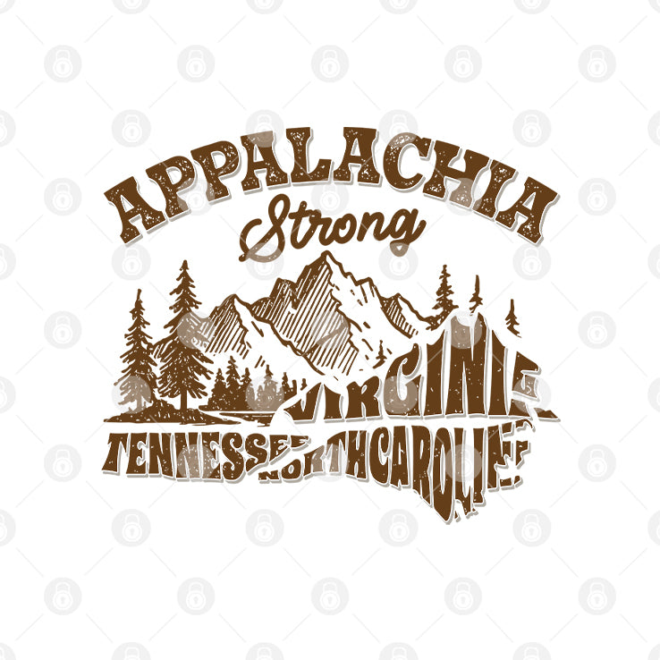 Appalachia Strong Virginia Tennessee North Carolina Shirt