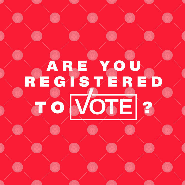 Are You Registered To Vote T Shirt