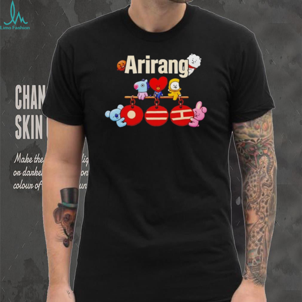 Arirang BT21 Line Friends K Pop Korean Culture Mascot T Shirt