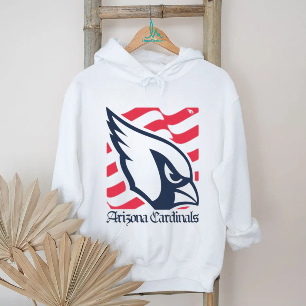 Arizona Cardinals American 250th Flag Heritage Wordmark shirt