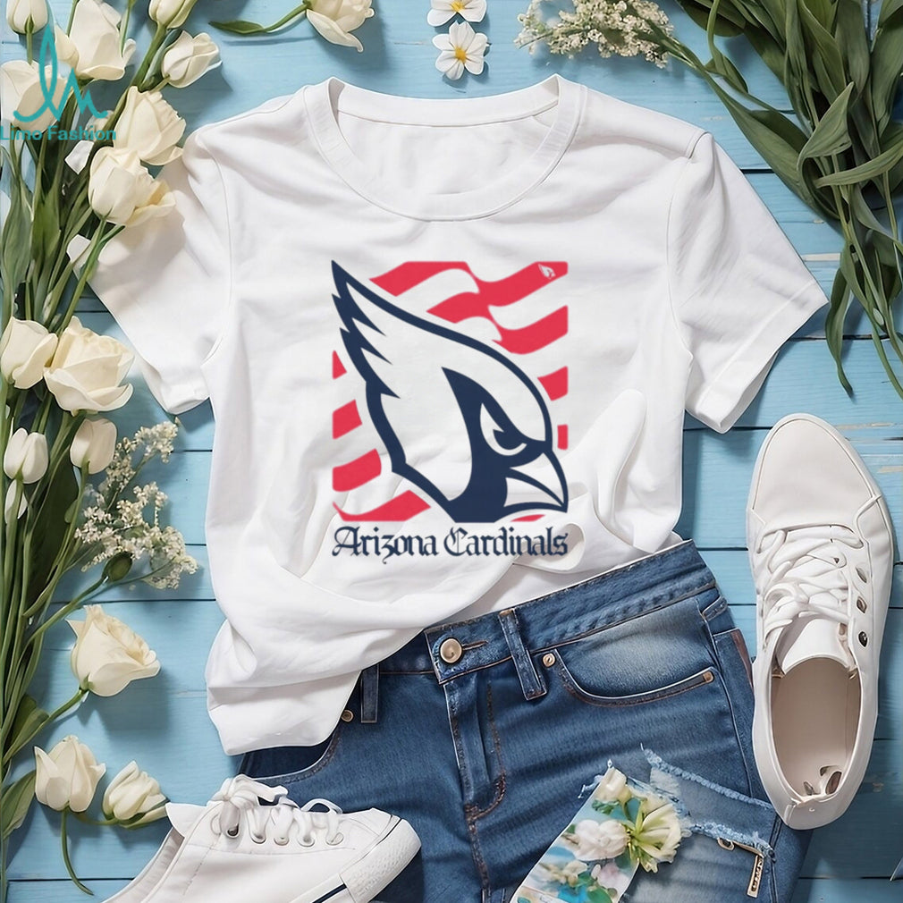 Arizona Cardinals American 250th Flag Heritage Wordmark shirt