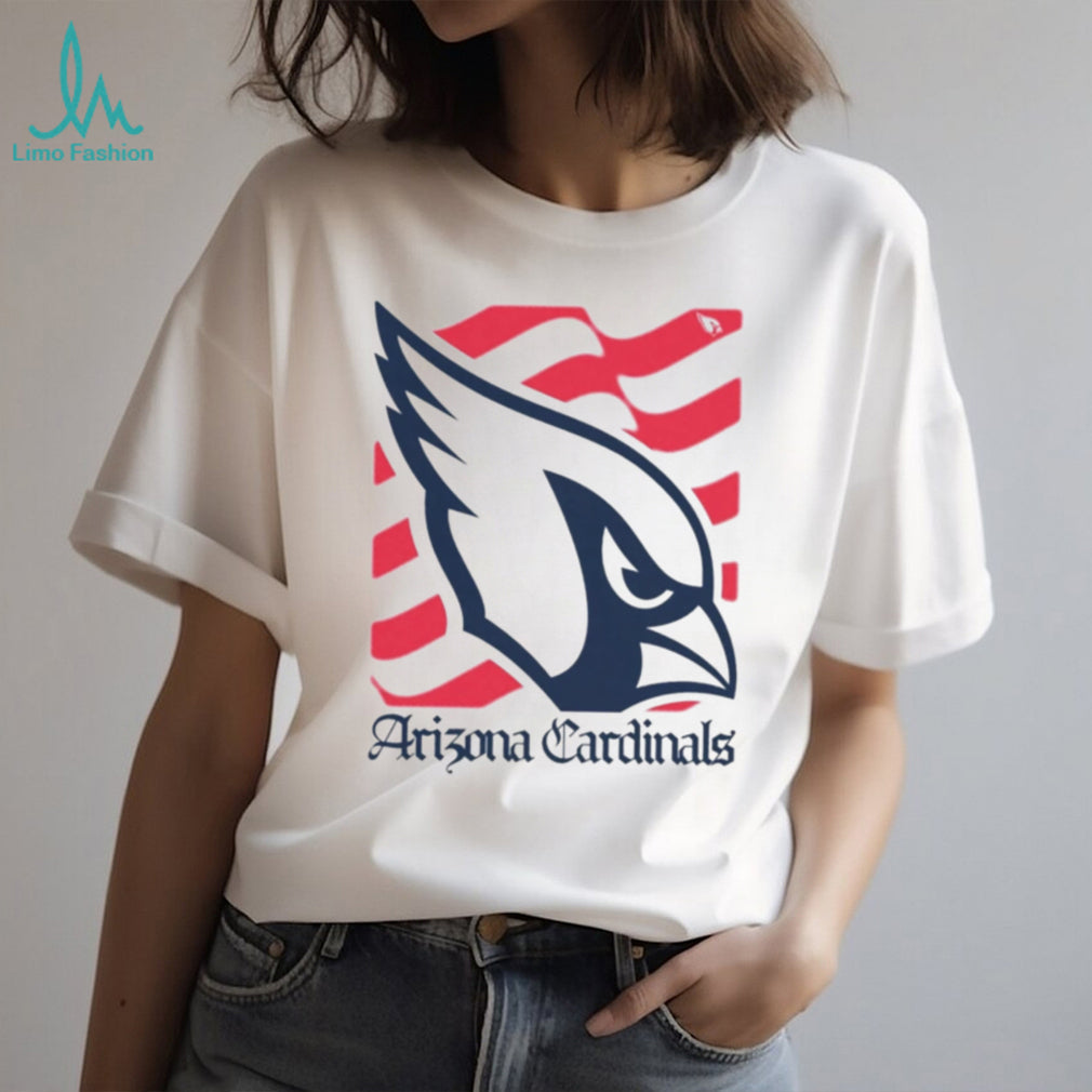 Arizona Cardinals American 250th Flag Heritage Wordmark shirt