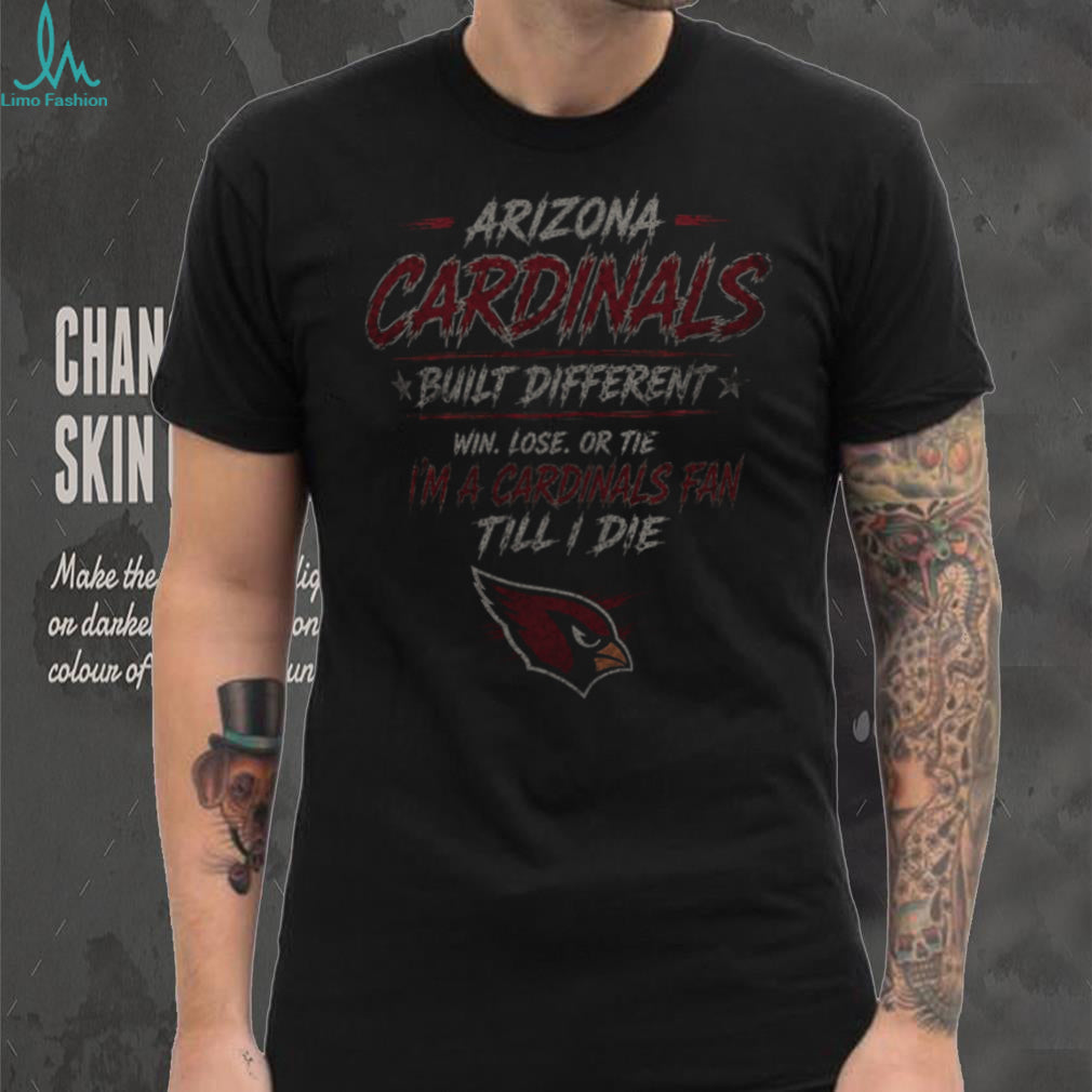 Arizona Cardinals Football Team Logo Built Different Shirt