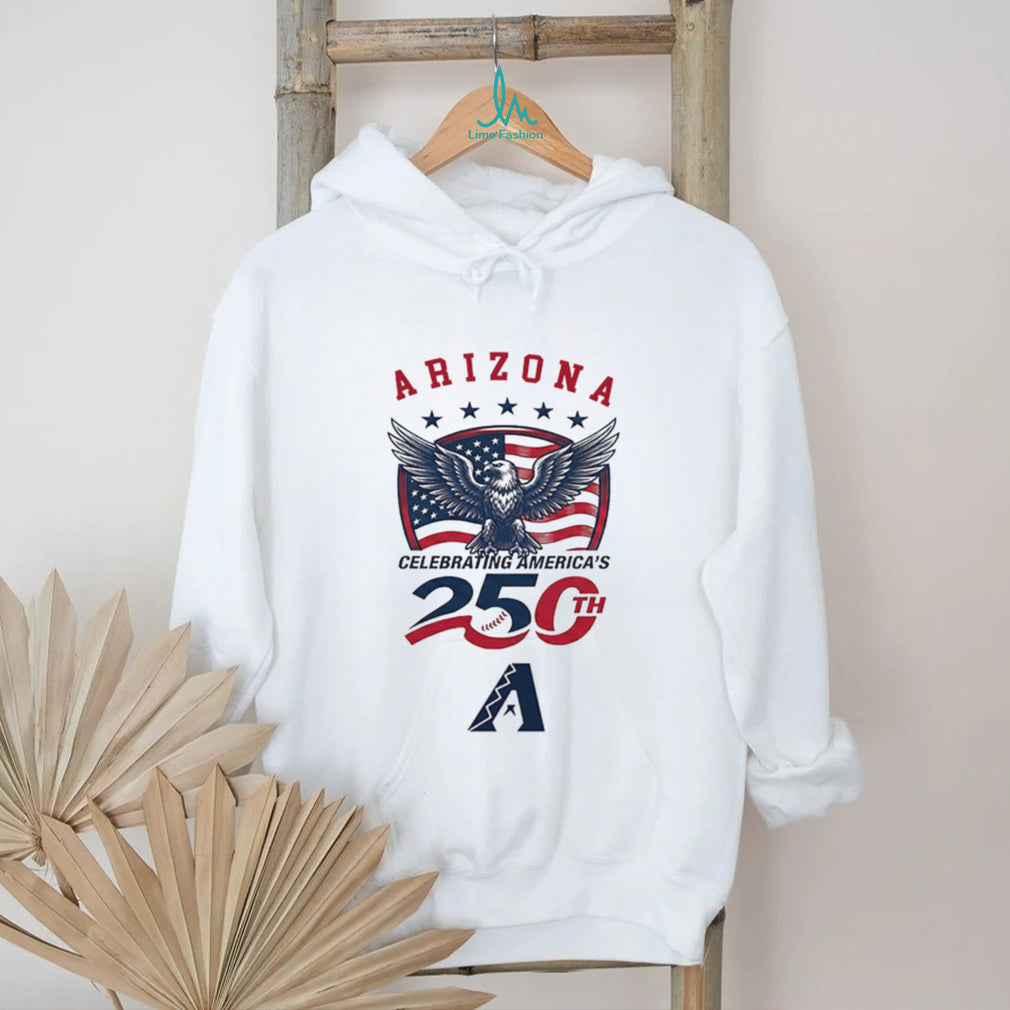 Arizona D Backs Celebrating America’s 250th Baseball Jersey T Shirt Custom Name