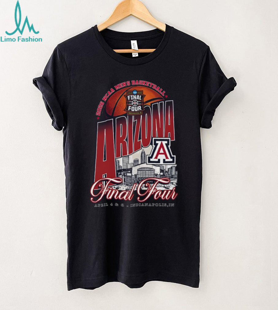 Arizona Wildcats 2026 NCAA Men’s Basketball Final Four Indianapolis T Shirt