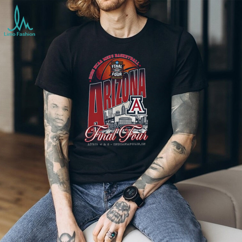 Arizona Wildcats 2026 NCAA Men’s Basketball Final Four Indianapolis T Shirt