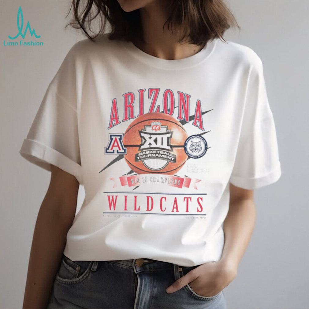 Arizona Wildcats Big 12 Men’s Basketball Champions Tournament T Shirt